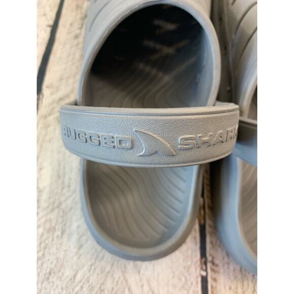 RUGGED SHARK Men’s Gray Clogs / Size: 9 - Picture 4 of 10